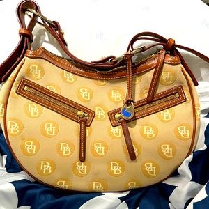 Dooney & Bourke Signature Small Circle Hobo